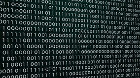 Binary code digital abstract background featuring streams of white ones and zeros on a black screen, representing data, programming, encryption, coding, Motion graphics of binary concept. - Powered by Shutterstock - Get 15% off with code: PIKWIZARD15