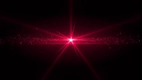 Red starburst emerging, energizing plasma spheres undulating inward and emitting dust halo. Cosmic, abstract, vibrant, futuristic, dynamic, high-tech, energy - Powered by Shutterstock - Get 15% off with code: PIKWIZARD15