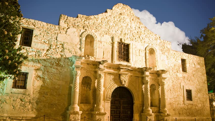 The Alamo in San Antonio, Texas, USA.The Alamo in San Antonio, Texas, USA.The Alamo in San Antonio, Texas, USA.