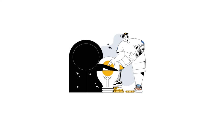 A stylized illustration showcasing a chef preparing a dish, blending modern art with culinary themes. Perfect for food blogs and restaurant promotions.