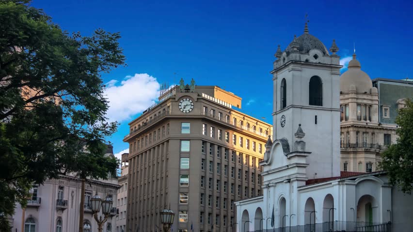 The Buenos Aires Cabildo is the museum near Plaza de Mayo in Buenos Aires in Argentina Cabildo building facade at night as seen from Plaza de Mayo in Buenos Aires, ArgentinaThe Buenos Aires Cabildo is