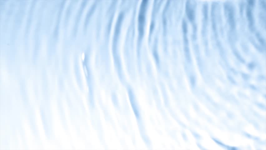 Water ripples, abstract clear water wave, pure natural swirl texture, background of beautiful clear transparent water surface with drops and waves. Top view, Slow motion