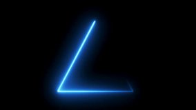 4k Neon Radial Concentric Triangle Animation Design. Triangle shape mosaic cyber surface. Futuristic pattern with blight neon light animation. Glowing Led Light Geometric Modern Texture. Seamless loop - Powered by Shutterstock - Get 15% off with code: PIKWIZARD15