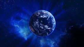 Earth from Space Night Realistic Blue Shining Country India India, 3d , with india flag global network and connectivity on Earth, data transfer and cyber technology, information exchange international - Powered by Shutterstock - Get 15% off with code: PIKWIZARD15