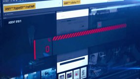 Hooded hacker stealing data from servers, copying-detected alert and espionage vibes, sensitive info leak, dark terminal with code, breach notification, cybersecurity threat, forensic investigation  - Powered by Shutterstock - Get 15% off with code: PIKWIZARD15