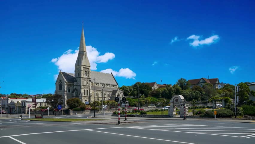 historical church in Oamaru, New Zealand Neoclassical church building in Oamaru, New Zealand. Oamaru, New Zealand historical church in Oamaru, New Zealand