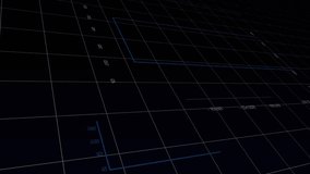 Grid receding showing charts as soccer ball with Croatian crest rolling from foot tapping dribbling. Futuristic, data visualization, sports analytics, performance, digital interface, technology, - Powered by Shutterstock - Get 15% off with code: PIKWIZARD15