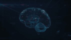 Foot stepping on Mexican flag soccer ball activating brain-hologram then kicking ball charting path. Technology, innovation, sports, virtual, analytics, digital, futuristic - Powered by Shutterstock - Get 15% off with code: PIKWIZARD15