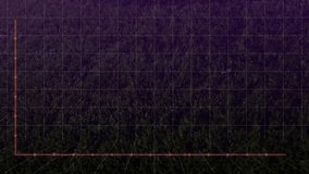 Bars building, collapsing on grid in tech, markers appearing, ball rolling, foot kicking off-screen. Graph, data visualization, motion, sports, analytics, digital, dynamic - Powered by Shutterstock - Get 15% off with code: PIKWIZARD15