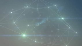 Sunlight flares and digital glow guiding woman standing up on beach as tech network hovering. Futuristic, tranquility, connection, serenity, innovation, landscape, progress - Powered by Shutterstock - Get 15% off with code: PIKWIZARD15