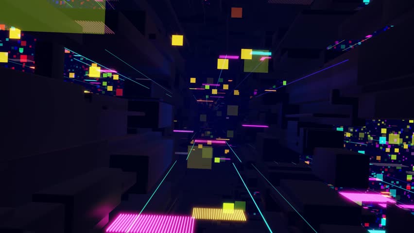 Data Dreamscape: A Mesmerizing Journey Through a Digital Universe - Explore the infinite possibilities of data with this visually stunning loop. 3D Illustration - Powered by Shutterstock - Get 15% off with code: PIKWIZARD15