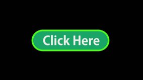 A green oval button with white text "Click Here" and a white cursor pointing to it. - Powered by Shutterstock - Get 15% off with code: PIKWIZARD15