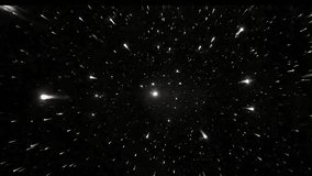 Cinematic Space Warp Starfield – High-Speed Flight Through Glowing Stars and Cosmic Light Trails, Futuristic Sci-Fi Hyperspace Animation for Galaxy Backgrounds and Video Effects - Powered by Shutterstock - Get 15% off with code: PIKWIZARD15