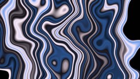 Abstract Blue Turbulence Motion Background. Seamless Swirling Liquid Marble Texture Animation Video. - Powered by Shutterstock - Get 15% off with code: PIKWIZARD15