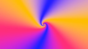 Hypnotic Swirl Of Pink Yellow Blue Color Fusion Vortex Spiral Tunnel - 4K Seamless VJ Loop Motion Background Animation - Powered by Shutterstock - Get 15% off with code: PIKWIZARD15