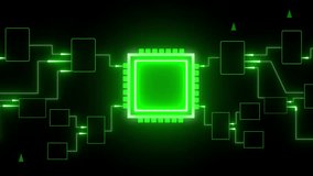 Artificial Intelligence Neural Network Cybersecurity Digital Brain Technology Innovation Future. AI Brain and Neural Network Innovation for Future Cybersecurity and Digital Technology. - Powered by Shutterstock - Get 15% off with code: PIKWIZARD15