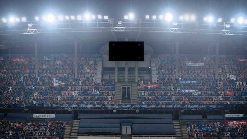 Stadium Championship Match, Zoom In on Scoreboard Alpha video