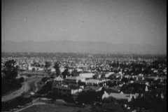 1940s - Los Angeles in 1947 including movie studios, oil wells, cars, tires, and San Pedro.