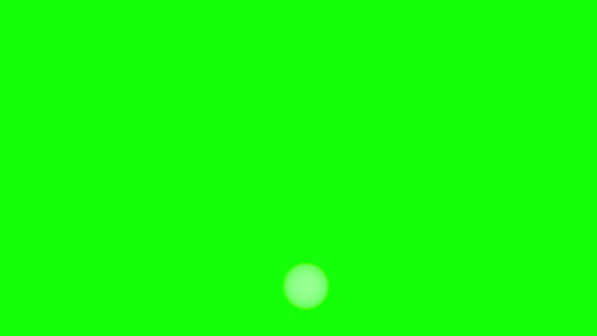 Gas explosion on green screen. VFX Stock 4K