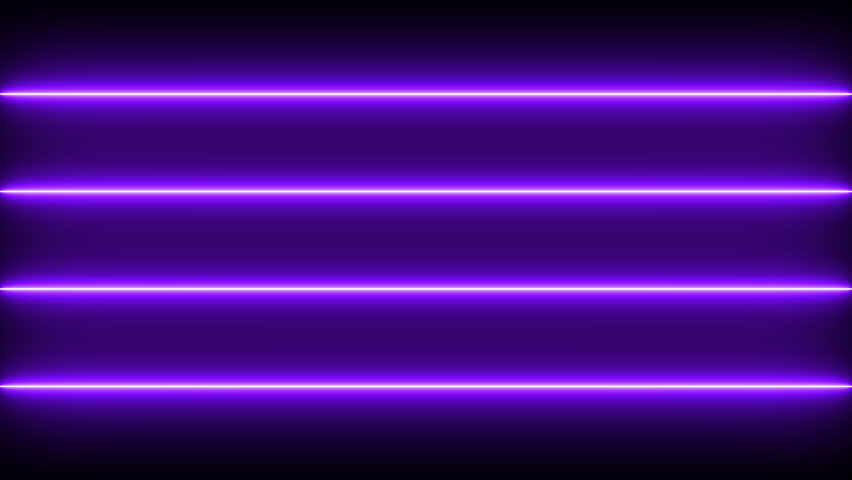 4K Animated cool neon lines on a sleek dark background.Abstract cool lines for nightclubs, live streams, web design, and social media.Neon lines that move with rhythm, style, and pure digital energy