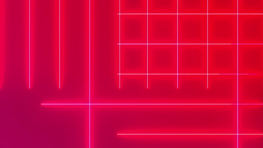 Abstract cool lines for nightclubs, live streams, web design, and social media.Neon lines that move with rhythm,style, and pure digital energy.4K Animated cool neon lines on a sleek dark background
