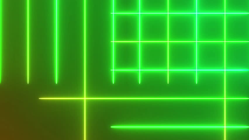 Abstract cool lines for nightclubs, live streams, web design, and social media.Neon lines that move with rhythm,style, and pure digital energy.4K Animated cool neon lines on a sleek dark background
