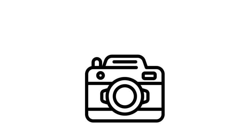 Animated Instant Photo Print Camera