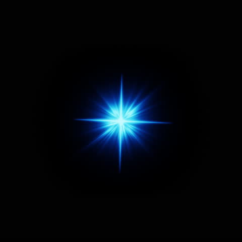 Hit Effect Energy Burst Loop On Black Background