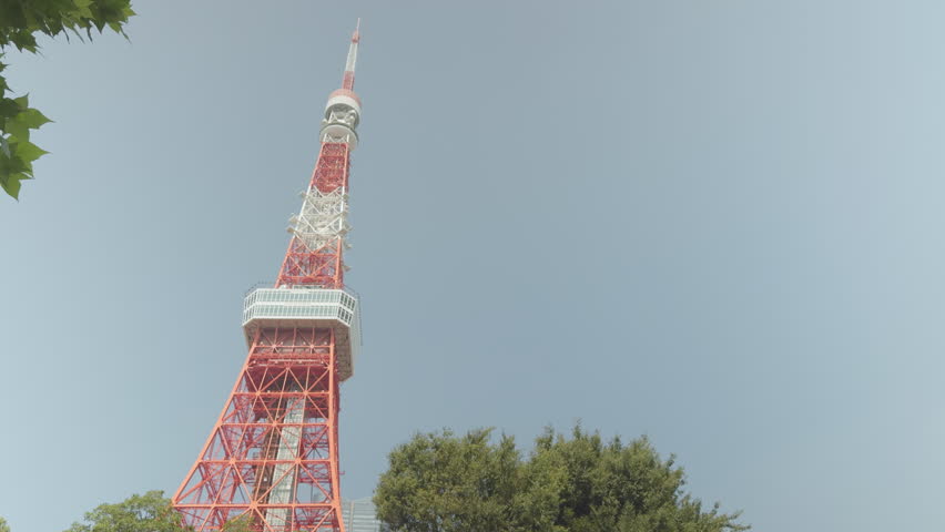 Tokyo Tower with clear sky