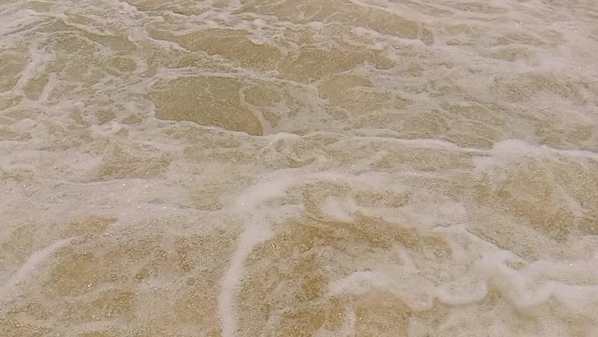 Rushing Stream Flowing Water Background Closeup
