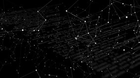 Node network appearing, panel emerging, panels updating numbers, charts, retracting for analytics. Futuristic, digital, infographic, technology, connectivity, data visualization, abstract - Powered by Shutterstock - Get 15% off with code: PIKWIZARD15