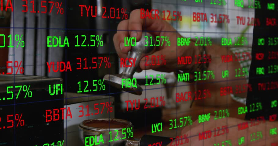 Overlay updating tickers initiating barista