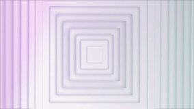 Animation of pulsating squares moving on white background. Colour, shape, light and movement concept digitally generated video. - Powered by Shutterstock - Get 15% off with code: PIKWIZARD15