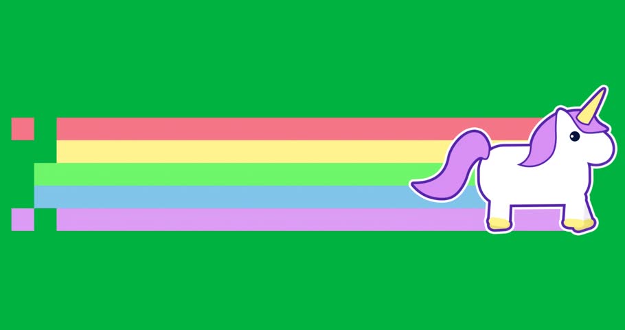 designers integrating unicorn graphic in tech demos adding pastel stripes on transparent background. Fantasy, mythical, whimsical, vibrant, minimalistic, colorful, imagination