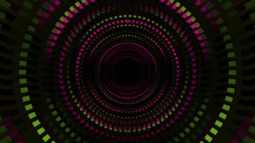 Vibrant Neon Tunnel Circles Create Dynamic Digital Art With Depth And Motion In Abstract Pattern - Powered by Shutterstock - Get 15% off with code: PIKWIZARD15