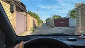 driving in a car from the first person. First-person footage of driving, serpentine mountain road. Video shows driving, serpentine path through scenic area. Captures experience of driving,
 - Powered by Shutterstock - Get 15% off with code: PIKWIZARD15