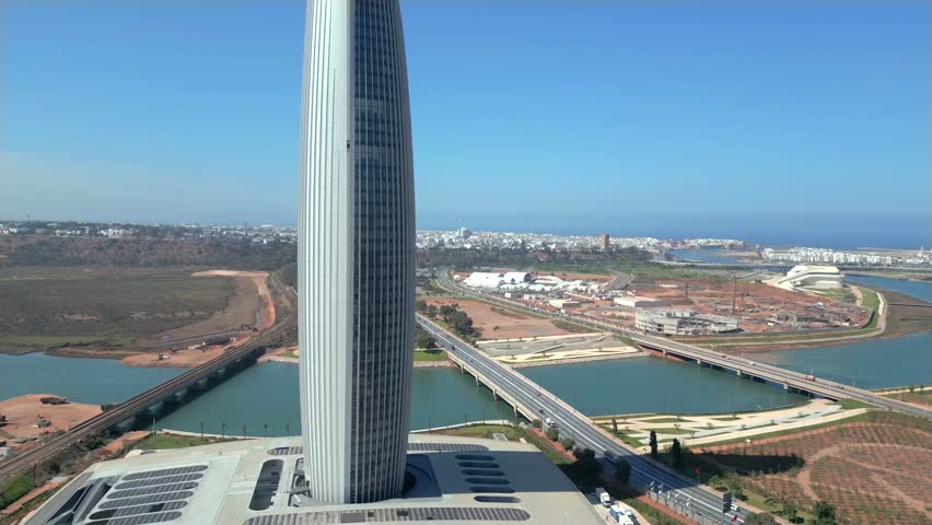 Mohammed VI Tower, Rabat, Morocco