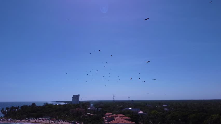 February 14, 2024 - Playa Real is located in the eastern part of Juan Dolio. This beautiful beach is shaped like a crescent in the Dominican Republic