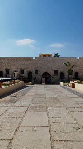Qaitbay Citadel, Alexandria City, Egypt 