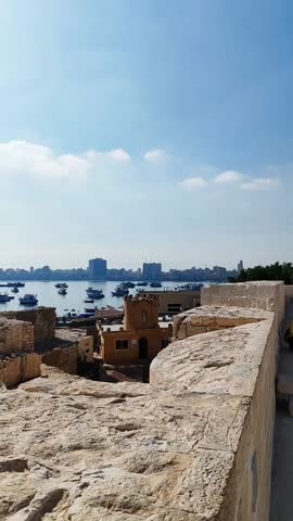 Qaitbay Citadel, Alexandria City, Egypt 