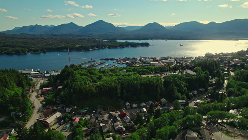 Discover breathtaking views of Ketchikan, Alaska and its stunning waterfront