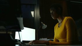 Security analyst typing keyboard while holo globe emerging and rotating for visualizing binary data. Cybersecurity, data visualization, innovation, technology, digital, futuristic, coding - Powered by Shutterstock - Get 15% off with code: PIKWIZARD15