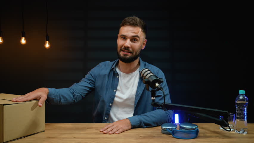 Disappointed blogger unboxing a package with wrong item