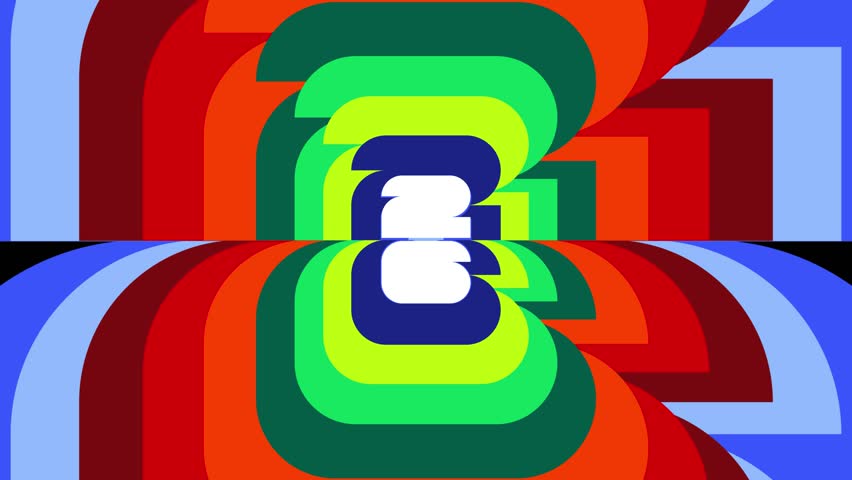 Colorful Background Animation of 2026 Soccer Competition. 4k Introduction Footage