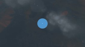 Animation of icons connected with lines over silhouette of mountains against sky. Digital composite, multiple exposure, communication, scenic, nature and technology concept. - Powered by Shutterstock - Get 15% off with code: PIKWIZARD15