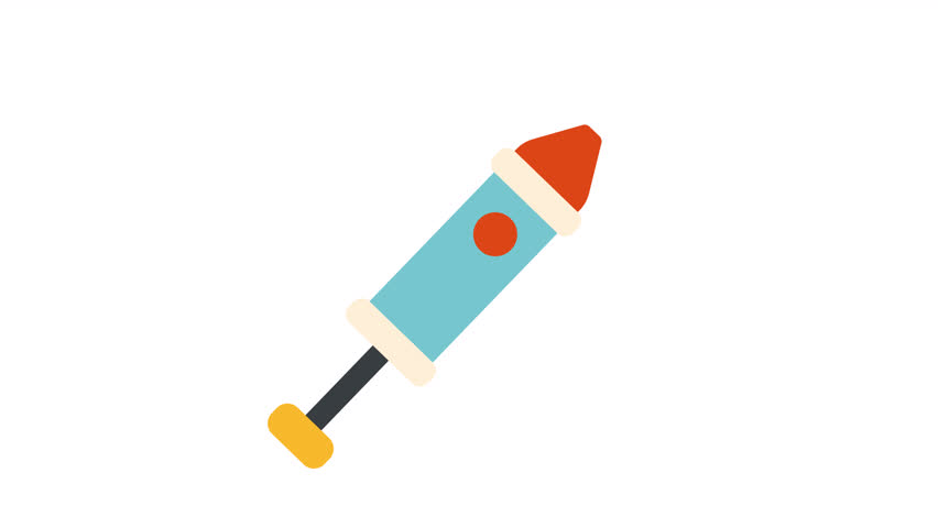 Animated water gun for holi festival celebrations, featuring vibrant colors and dynamic animation, ideal for festive and cultural content.