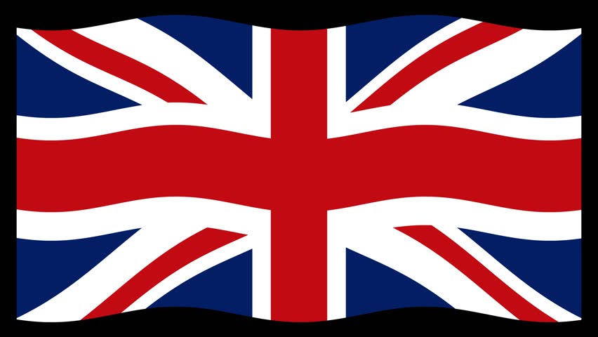 Union Jack flag waves as animated financial line graphs appear, showing fluctuating market trends - Powered by Shutterstock - Get 15% off with code: PIKWIZARD15