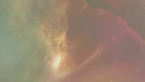 Beautiful abstract cosmic animation with soft glowing nebula clouds and subtle light particles. Ideal for motion graphics, sci-fi visuals, or dreamy backgrounds. - Powered by Shutterstock - Get 15% off with code: PIKWIZARD15