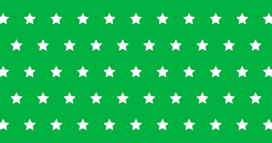 Animation of white stars moving on transparent background. United states of america, patriotism and pattern concept digitally generated video.