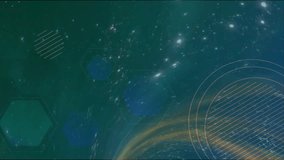 Dynamic futuristic animation with glowing geometric shapes and cosmic light patterns. Perfect for technology, sci-fi, and digital motion projects. - Powered by Shutterstock - Get 15% off with code: PIKWIZARD15